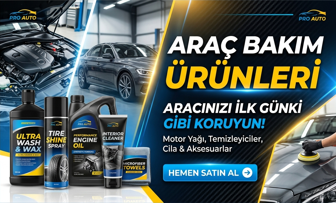 Araç Bakım Ürünleri