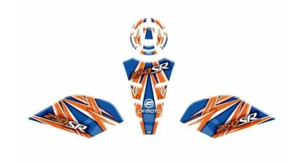 CF MOTO 250 SR 2020 - 2024 UYUMLU TANK PAD